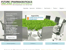 Tablet Screenshot of futureinpharmaceuticals.com